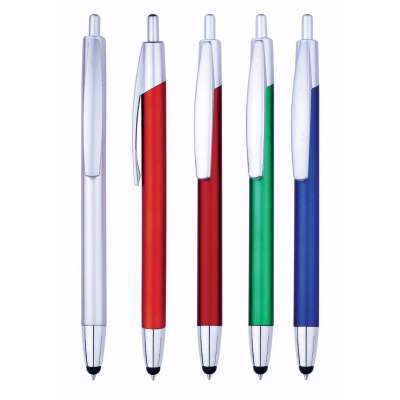 Hot Sell Factory Direct Customized Logo Pen OEM Design Stick Fancy Gift Ball Pen With Touch Screen