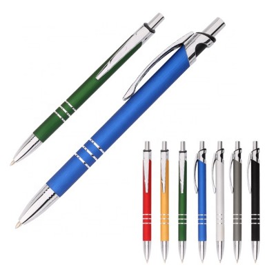 Promotional Custom metal ball pen Cheap logo laser pen