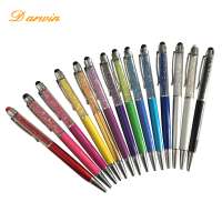 Hot sales promotional ball pen raw material crystal custom crystal pen